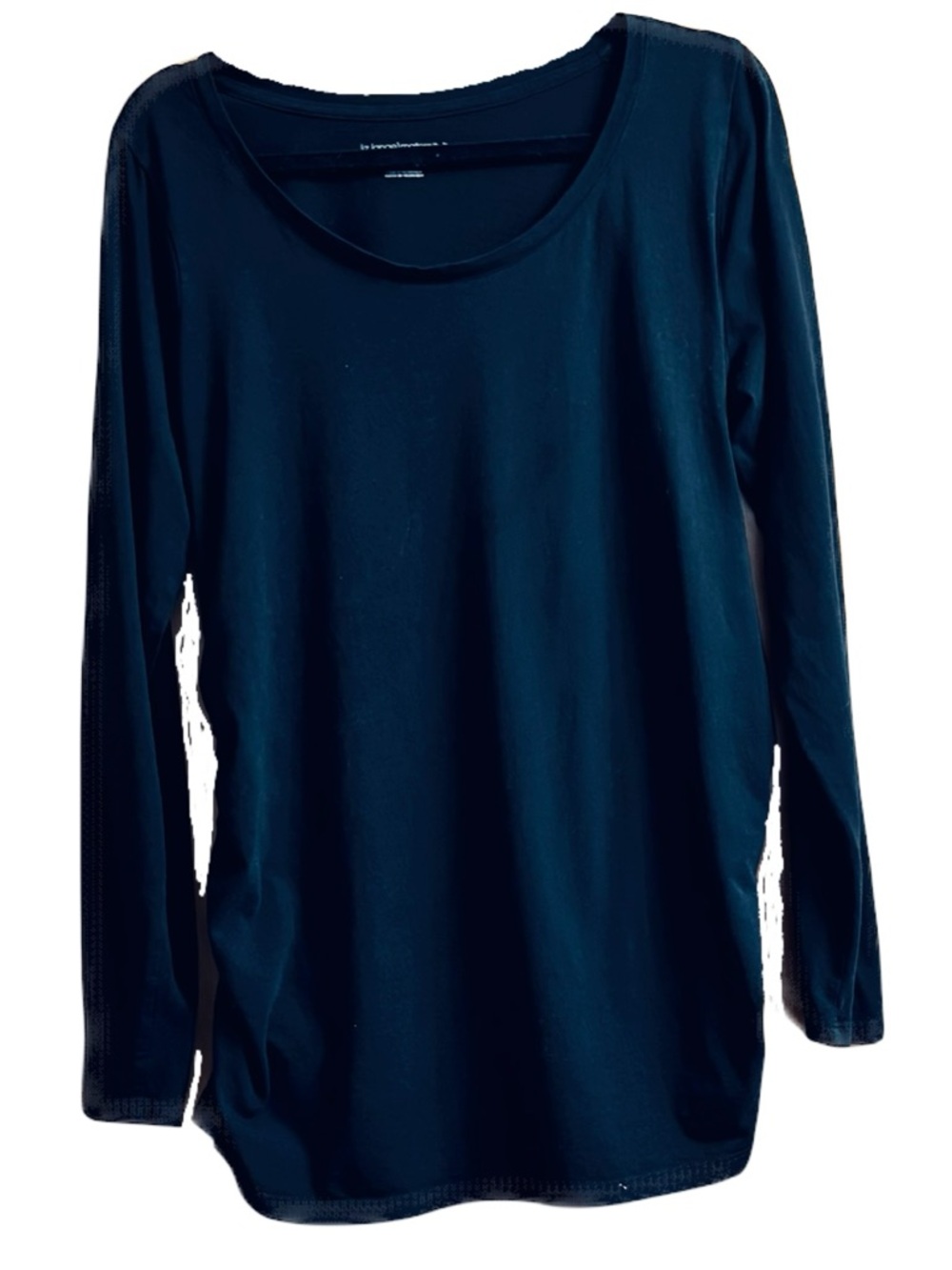 Liz Lange for Target Black Long Sleeve Maternity Tee